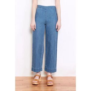 ✨ALI GOLDEN SIDE ZIP SZ MEDIUM PANT - DENIM✨